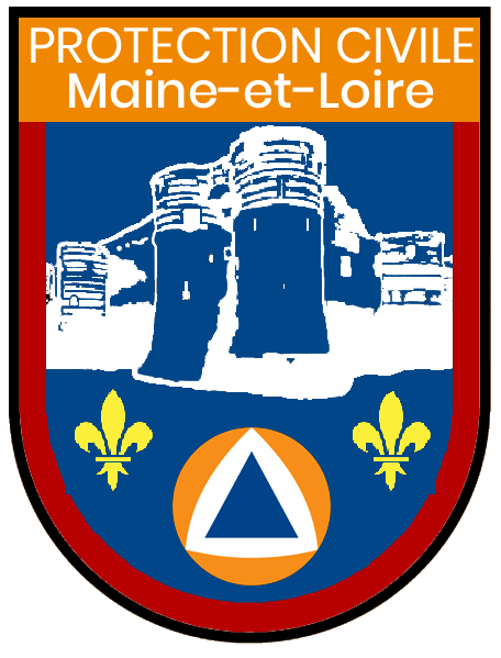 Ecusson Protection Civile du Maine et Loire