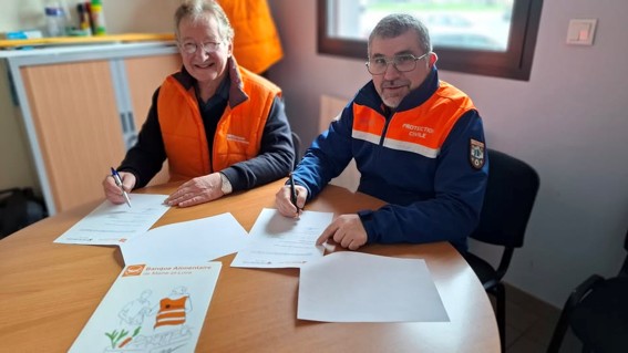 Signature du Partenariat Banque Alimentaire et Protection Civile Maine-et-Loire